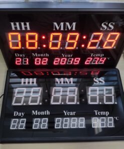 Đồng hồ Led treo nhà xưởng