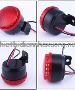 Đèn báo động có còi 12V màu đỏ 7 Đèn báo động có còi 12V màu đỏ 2