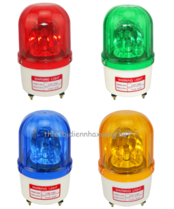 Đèn xoay cảnh báo màu đỏ 4