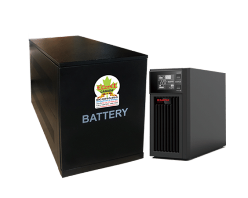 Santak True Online 10KVA - Model C10K-LCD (Ắcquy ngoài)