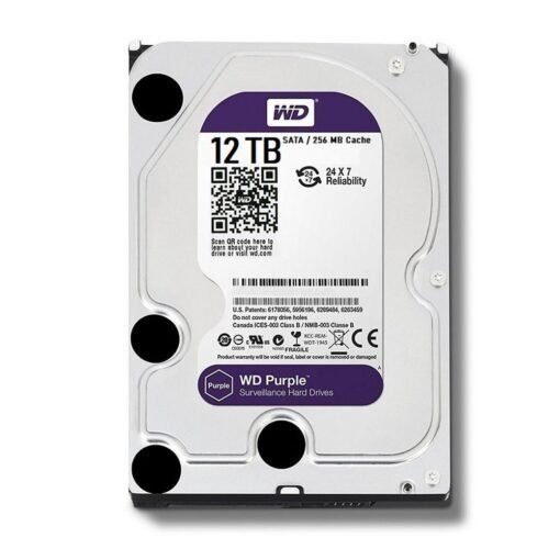 HDD Western Purple 12TB dòng ổ cứng chuyên dụng cho camera