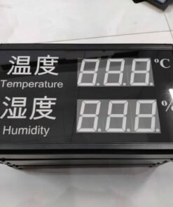 Đồng hồ nhiệt độ độ ẩm 350x200mm (Tiếng Trung) 4 Đồng hồ nhiệt độ độ ẩm 350x200mm (Tiếng Trung) 1